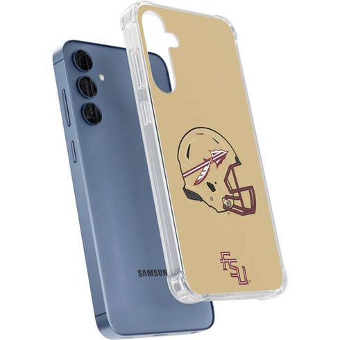Florida State University FSU Helmet Galaxy A35 5G Clear Case